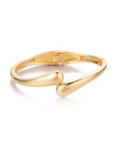 Браслет ADORNIA Gold Overlapping Bands Cuff