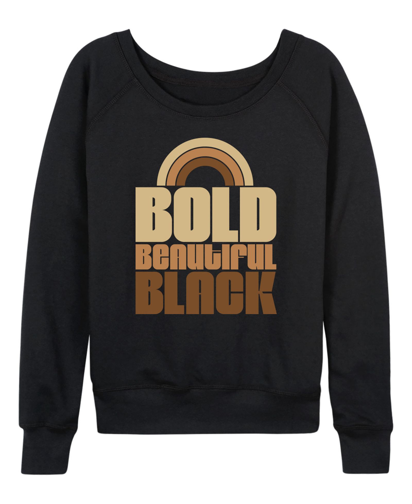 Женская футболка Hybrid Apparel Instant Message Black French Terry Long-Sleeve