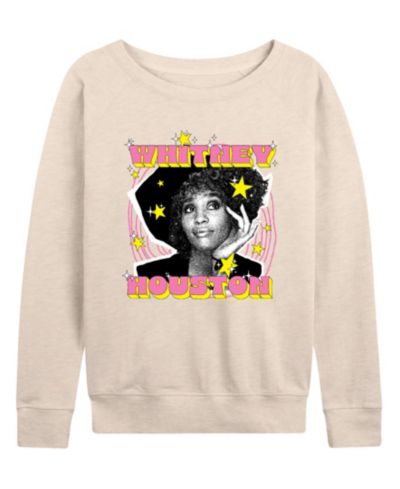 Женская футболка Hybrid Apparel Whitney Houston Portrait French Terry Long-Sleeve T-Shirt