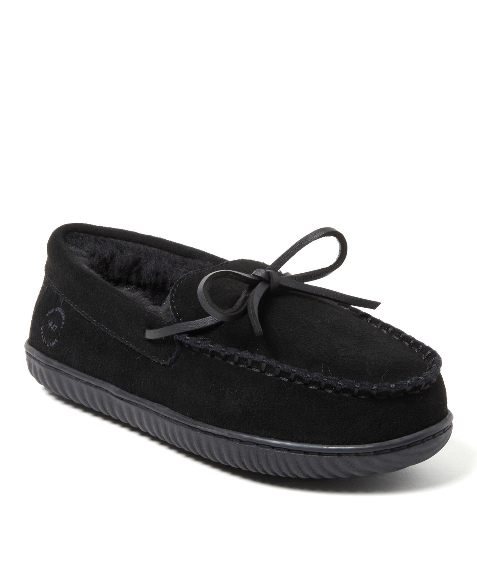 Женские мокасины Dearfoams Harriet Genuine Suede