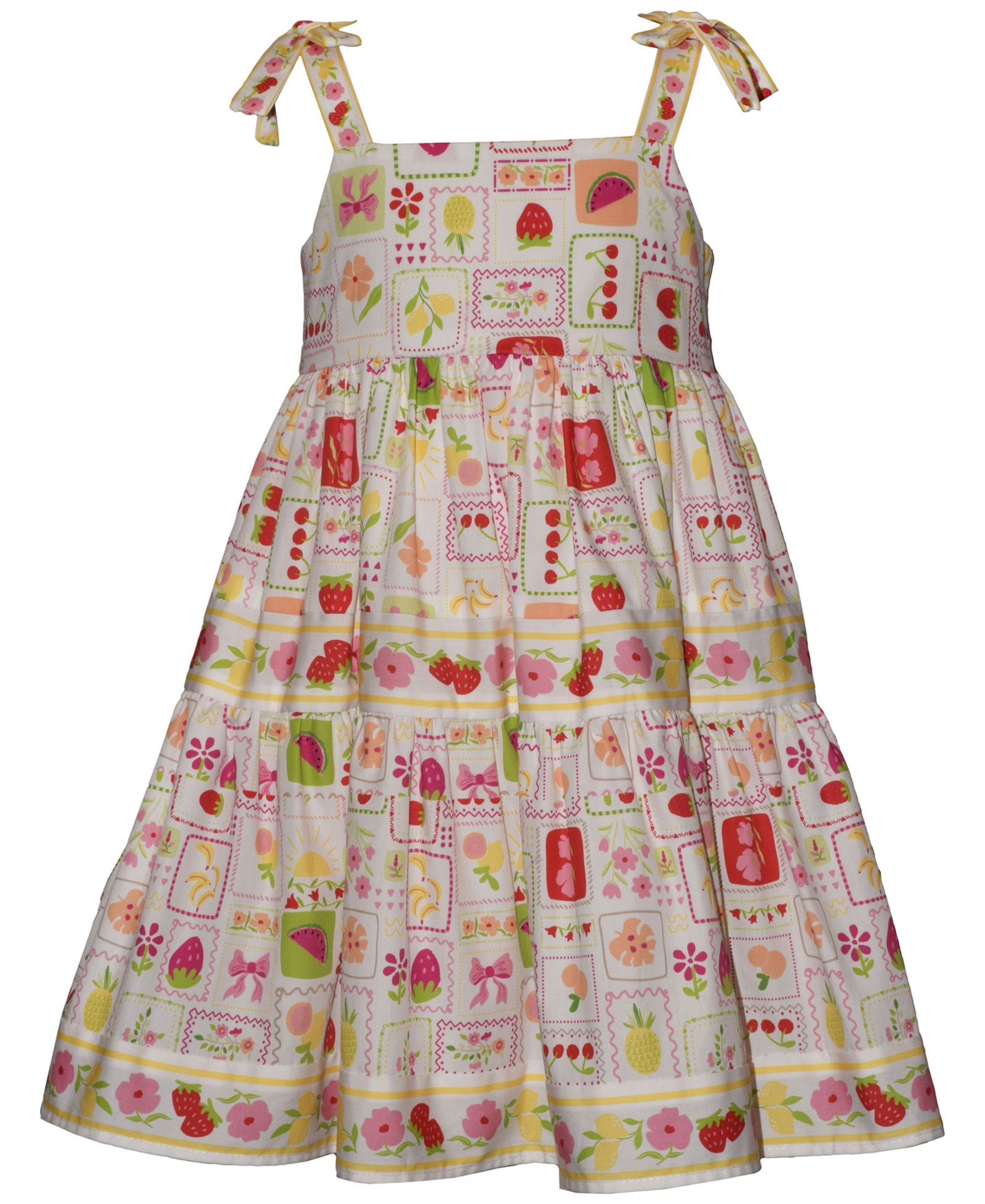 Детское платье Bonnie Jean Tile Printed, 2T-6X
