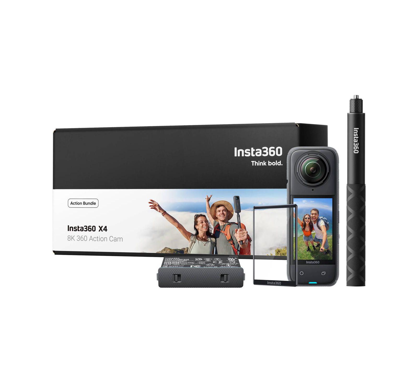 Экшн-камера Insta360 X4 8K 360 Action Bundle