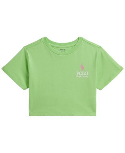 Детская хлопковая футболка Polo Ralph Lauren Big Pony Logo, бокси-фит, размеры 2T-6X