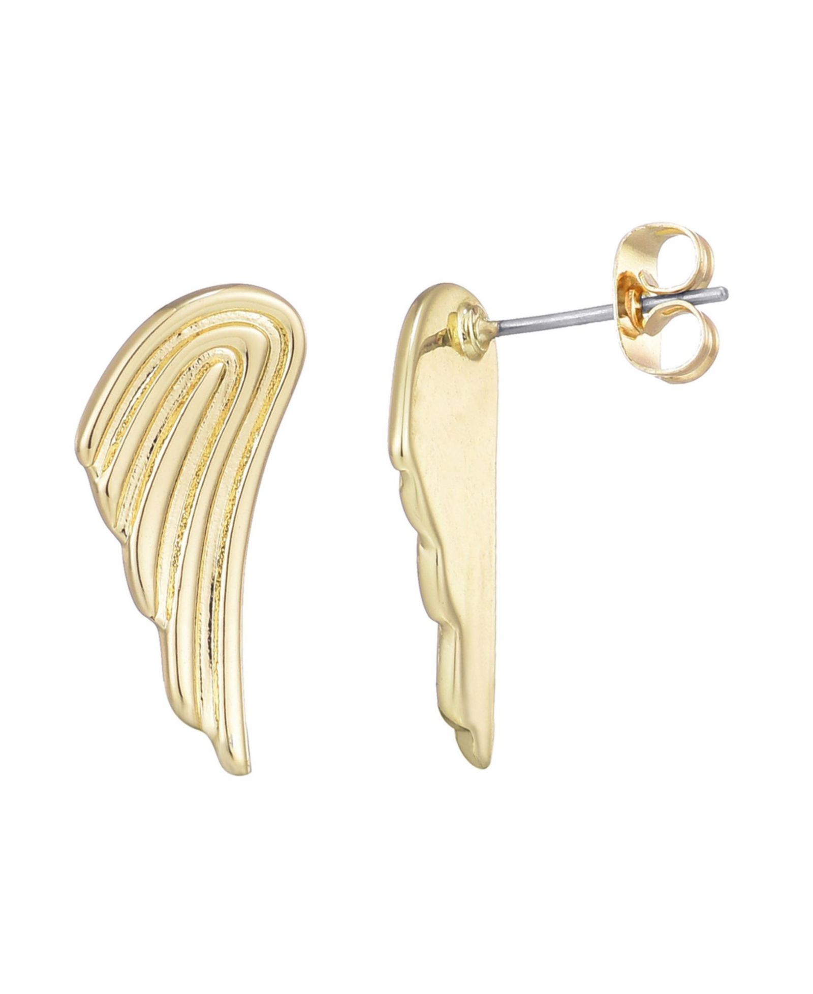 Серьги ADORNIA Gold Winged Statement
