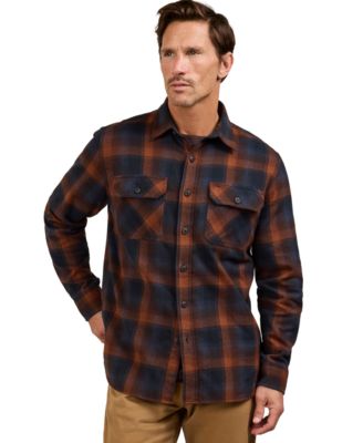Navy/Brown Plaid