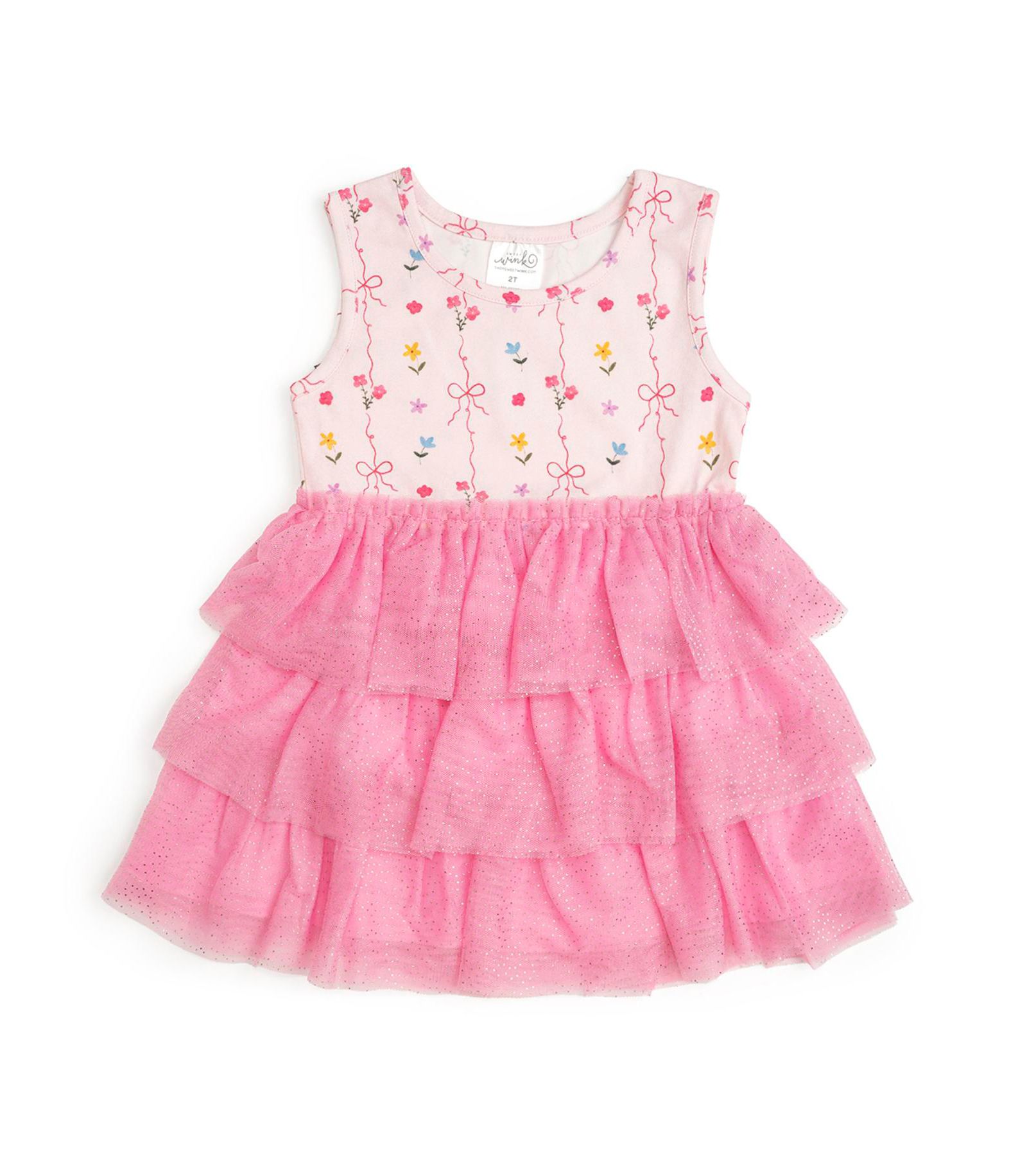 Детское платье Sweet Wink Peony Floral Tank Tutu