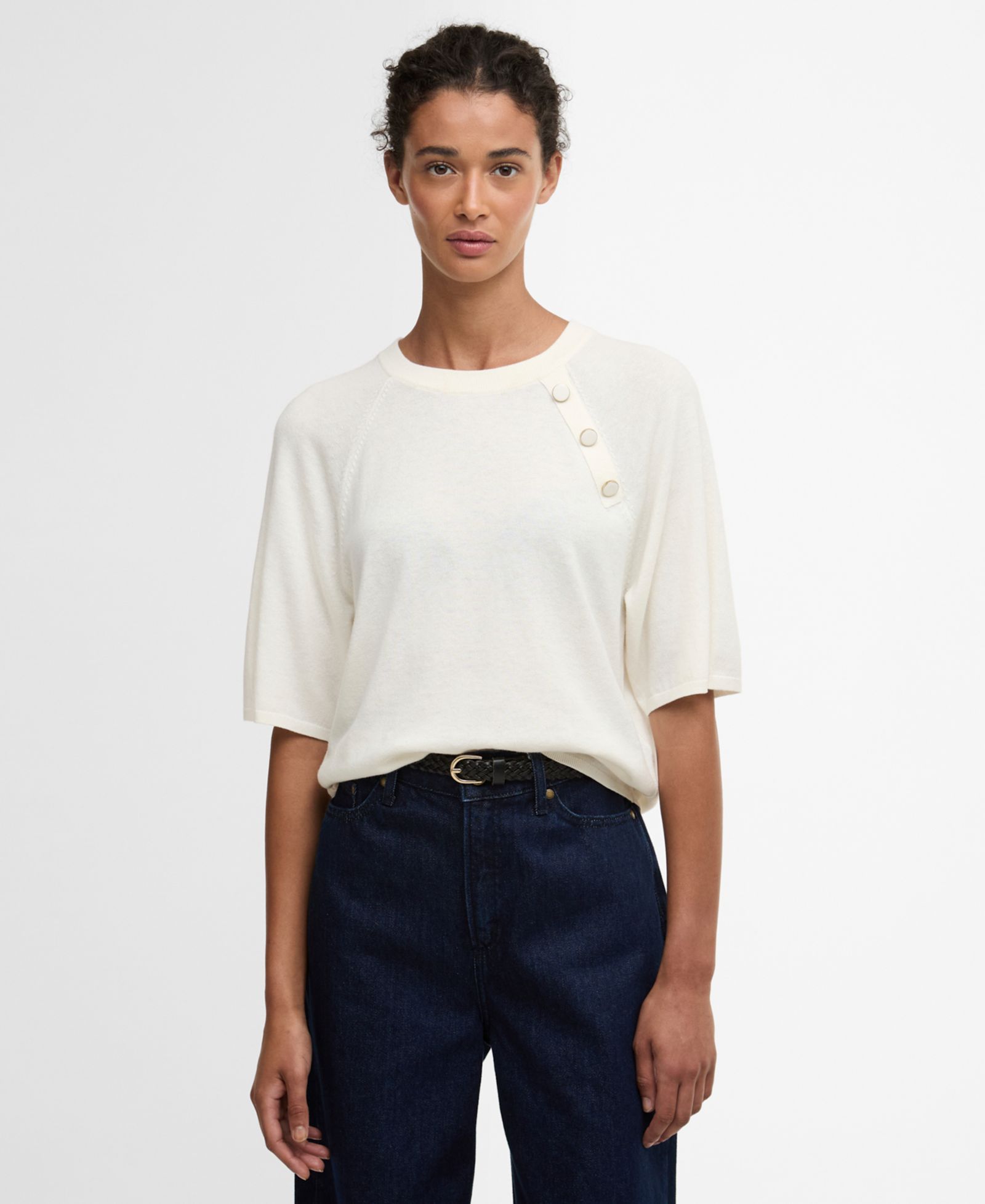 Женский вязаный джемпер Barbour Camille Knit Crewneck