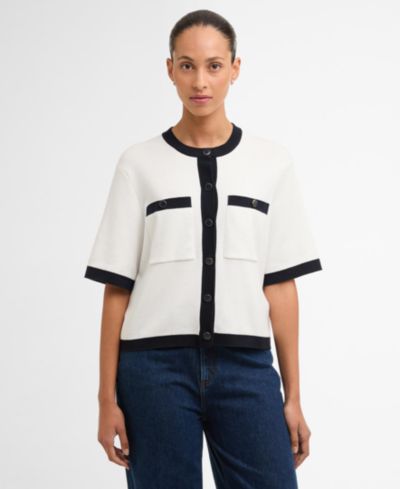 Barbour Women's Sloane Knit Crewneck Cardigan