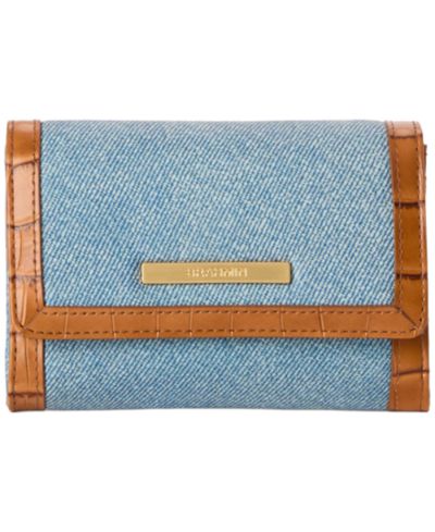 Brahmin Kerra Denim Mini Wallet