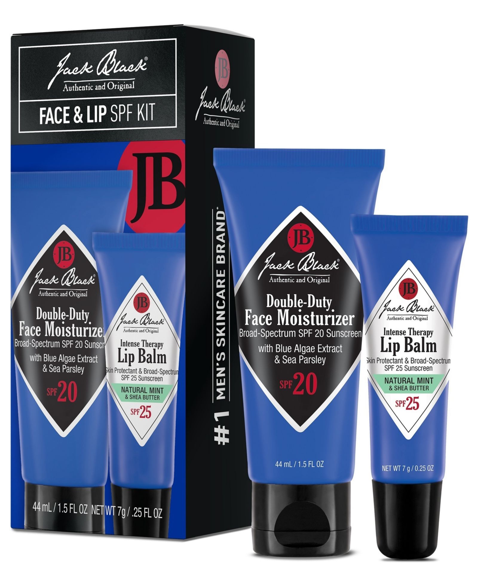 Jack Black 2-Pc. Face and Lip SPF Set