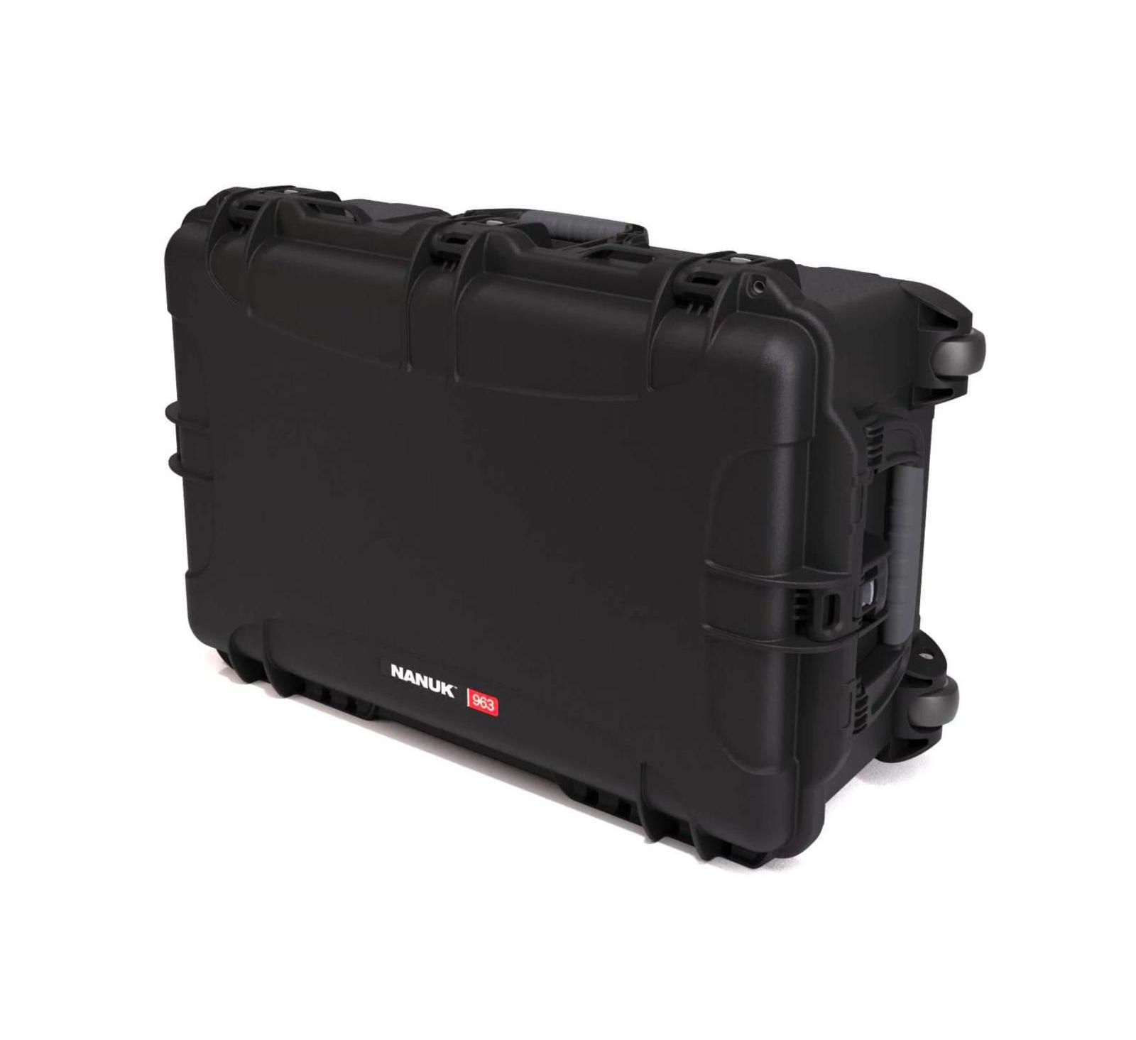 Nanuk Wheeled Series 963 Lightweight NK-7 Resin Waterproof Hard Case with Foam Insert