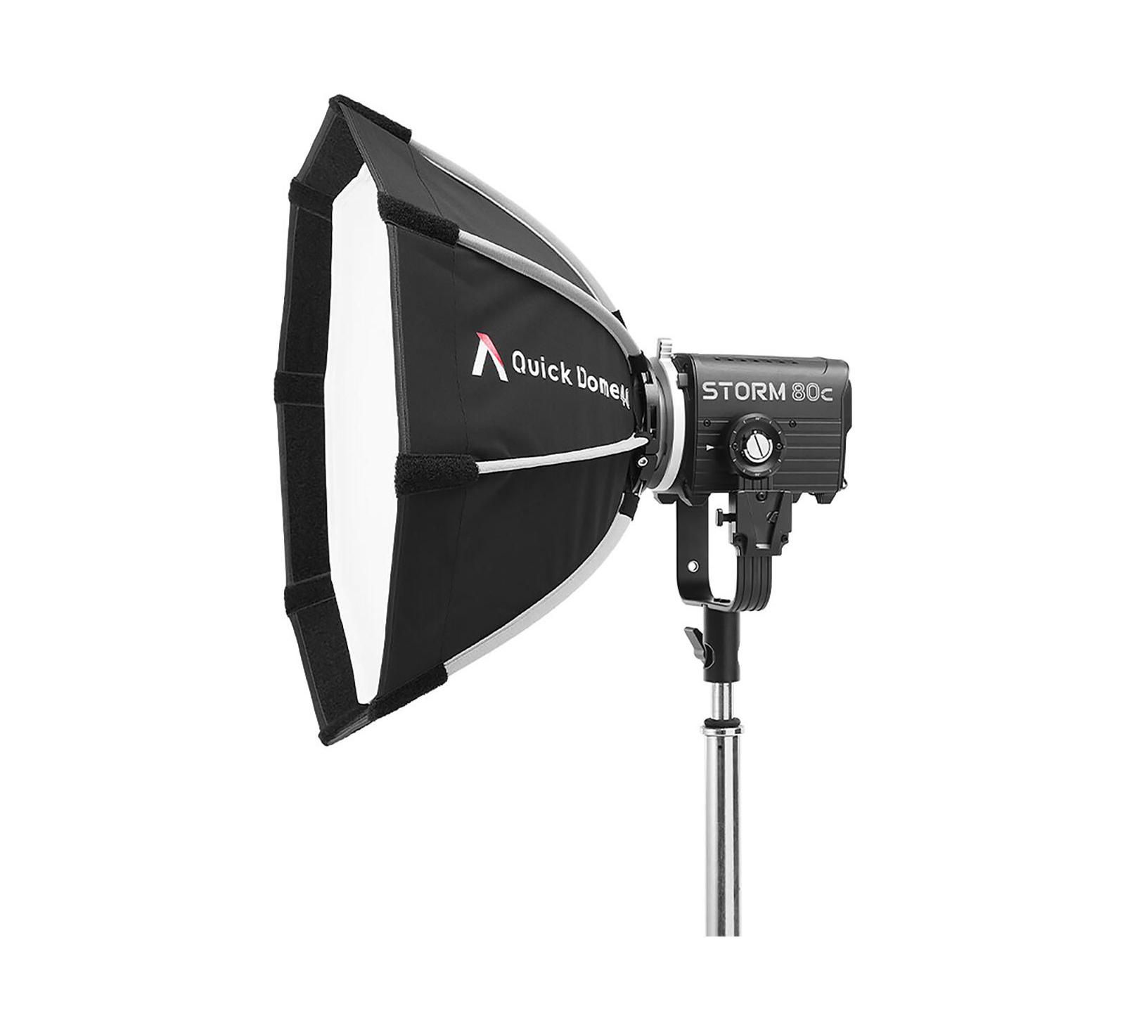 Софтбокс Aputure Quick Dome 40 40cm Circular Mini ProLock Bowens Mount для LED света STORM 80c