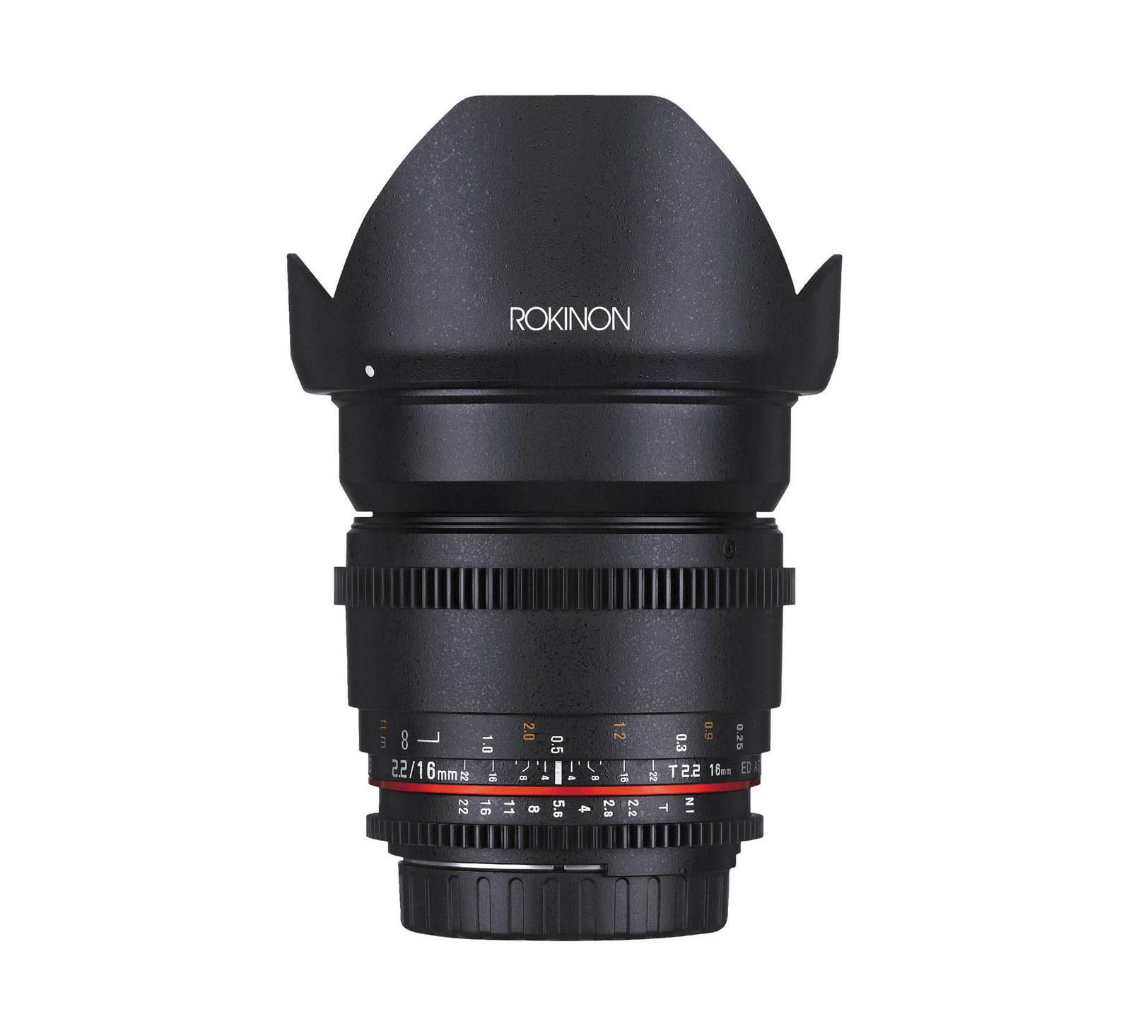 Rokinon 16mm T2.2 Cine DS Wide-Angle Lens for Sony E-Mount