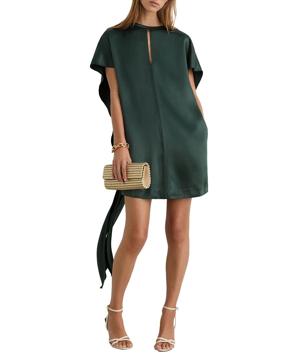Женское мини-платье REISS Alice Cape Detail