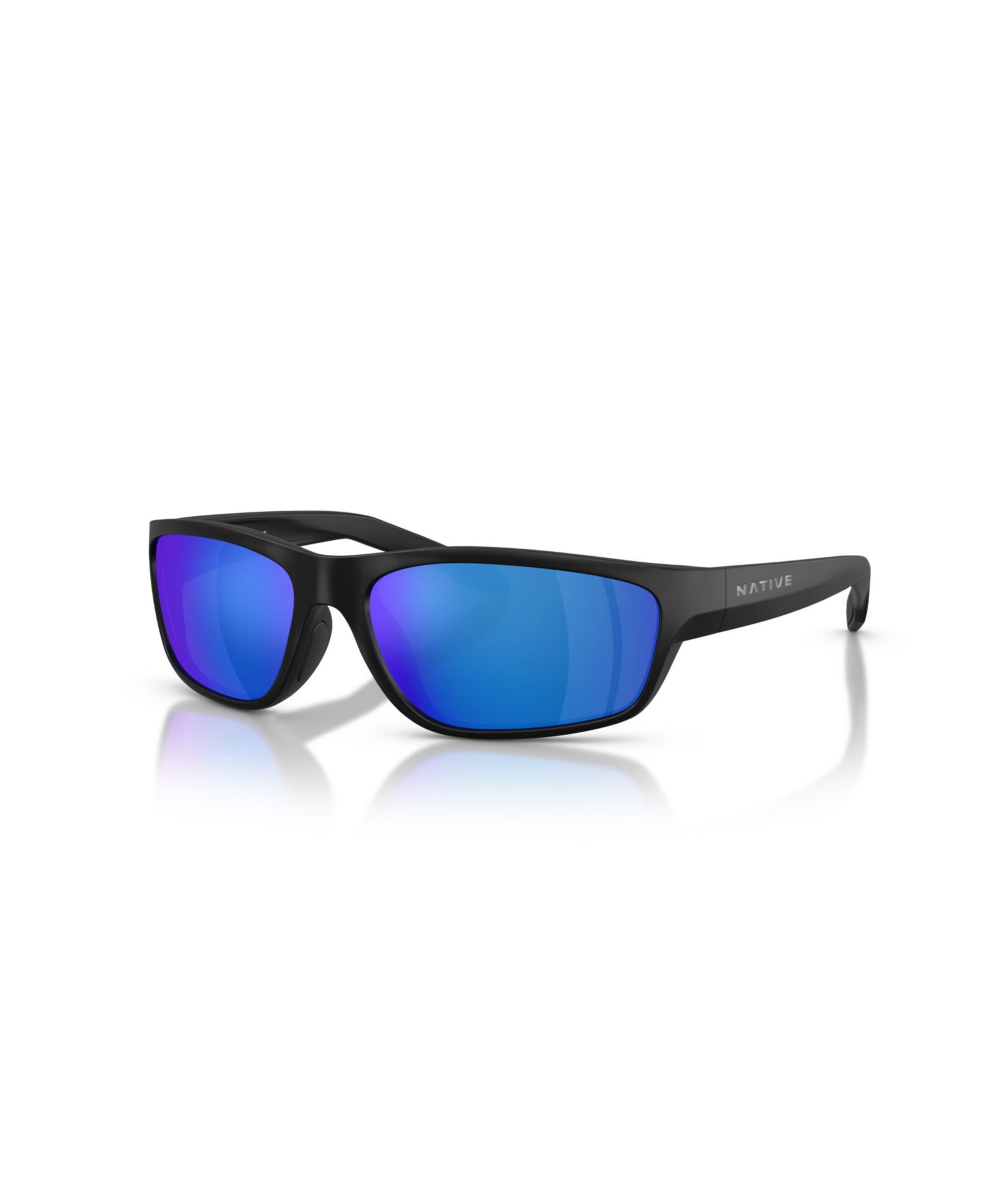 Native Eyewear Men's Polarized Rectangle Sunglasses, Craggy XD9051