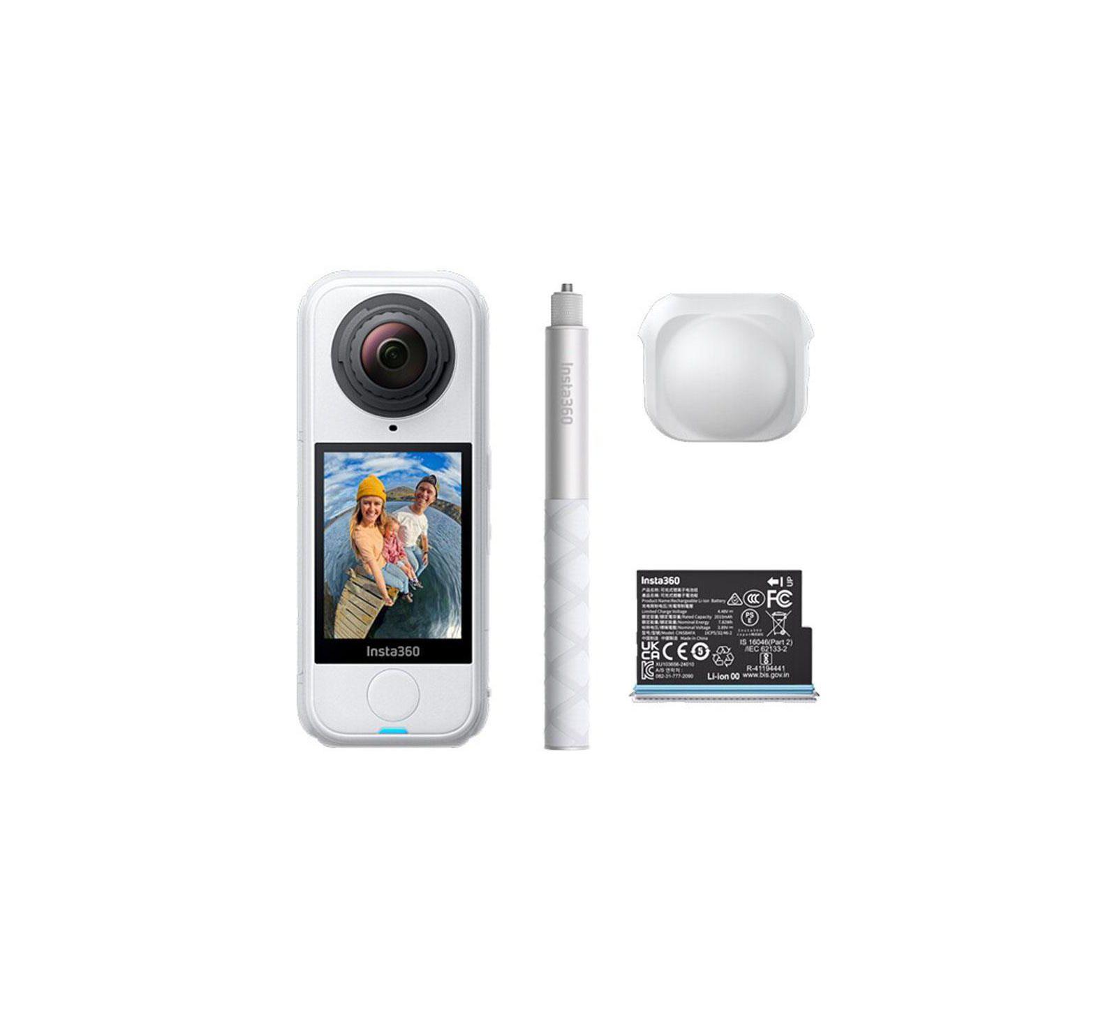 Insta360 X4 Air 8K 360 Action Camera Starter Bundle, Arctic