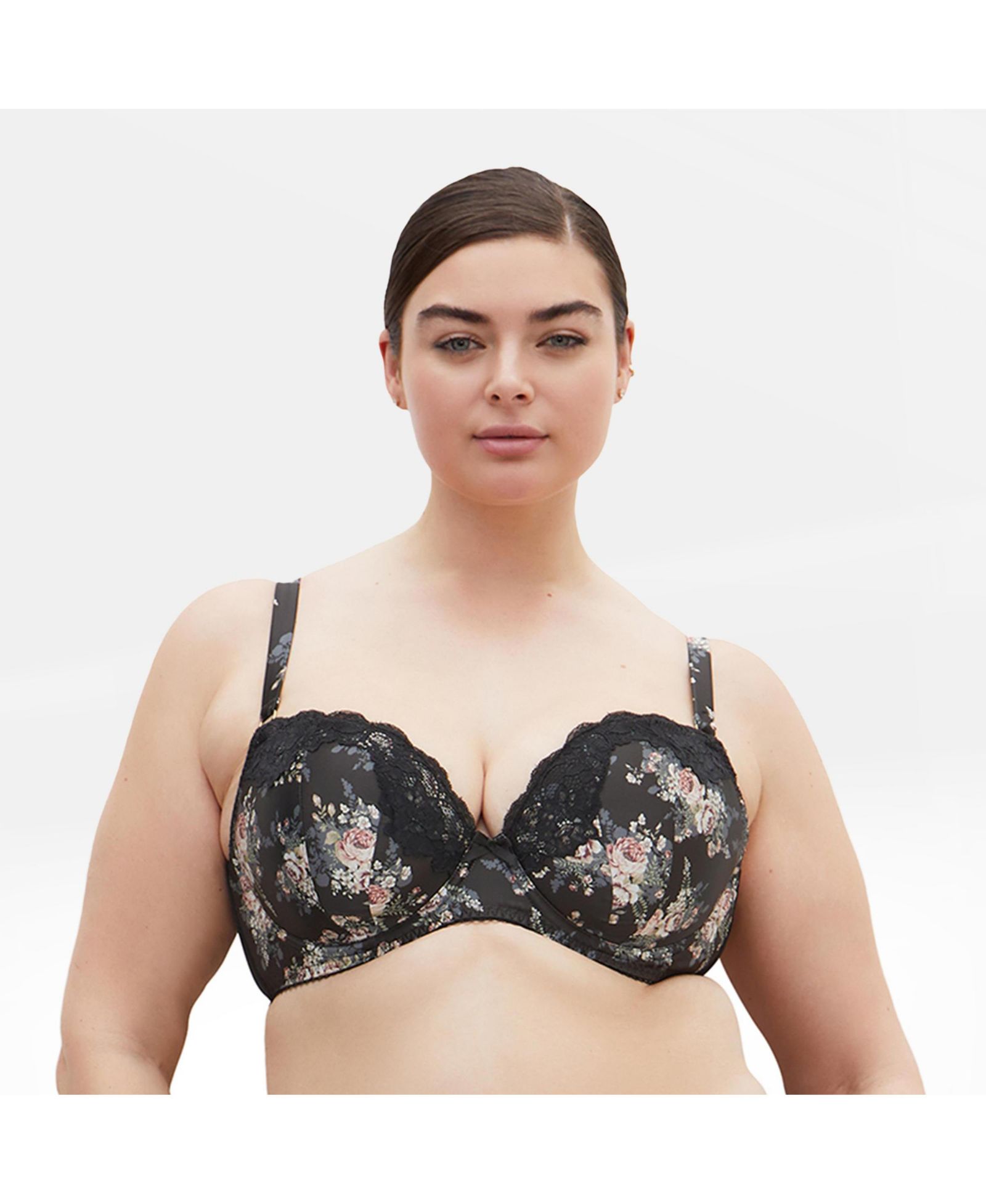 CITY CHIC Women's Romy Print Uplift Bra