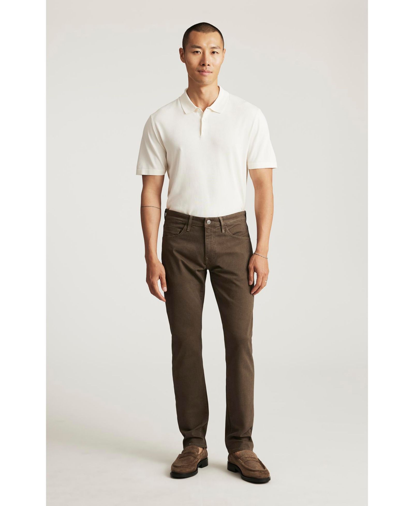 Mavi Jeans Men's Marcus Slim Straight Leg In Brown Athletic