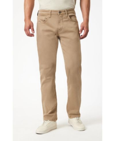 Мужские брюки Mavi Jeans Zach прямого кроя из каки твилла