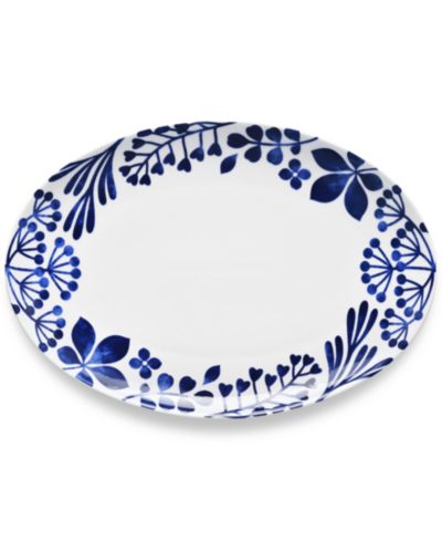 Noritake Sandefjord Oval Platter, 16"