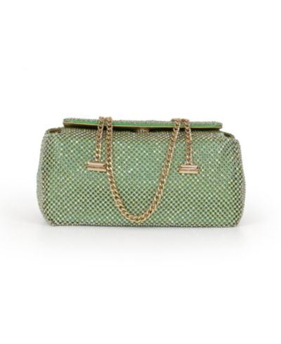 Jewel Badgley Mischka Women's Juniper Crystal Vintage Inspired Clutch