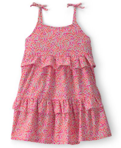 Carter's Girls' 2T-5T Floral Ruffle Tiered Dress