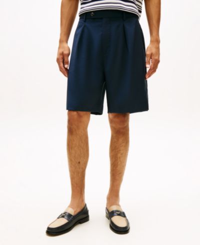 Мужские летние шерстяные шорты Tommy Hilfiger Regular-Fit 10"
