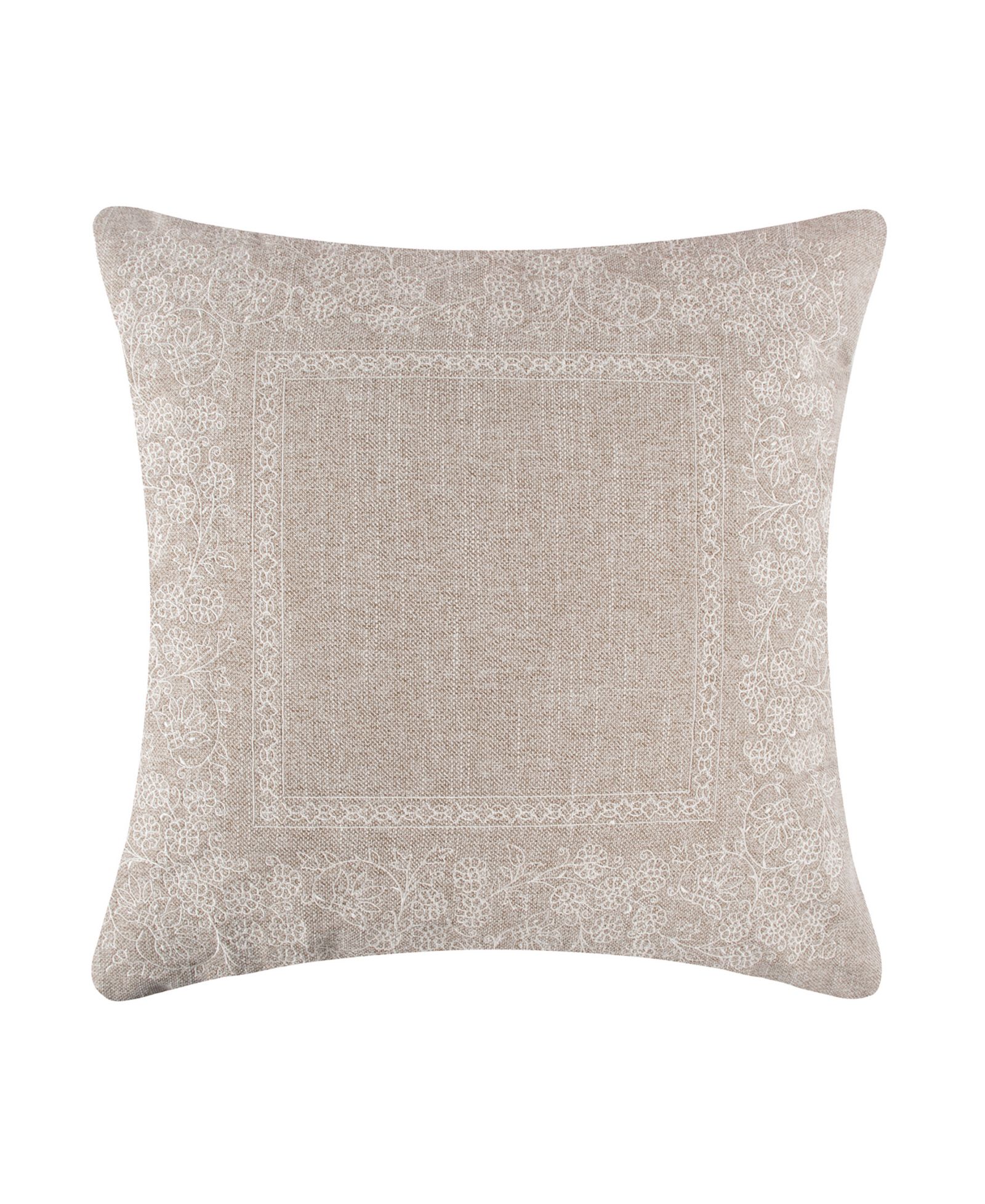 Levtex Home Alessio Embroidered Decorative Pillow, 18" x 18"