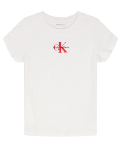 Calvin Klein Girls' 8-16 Short-Sleeve T-Shirt