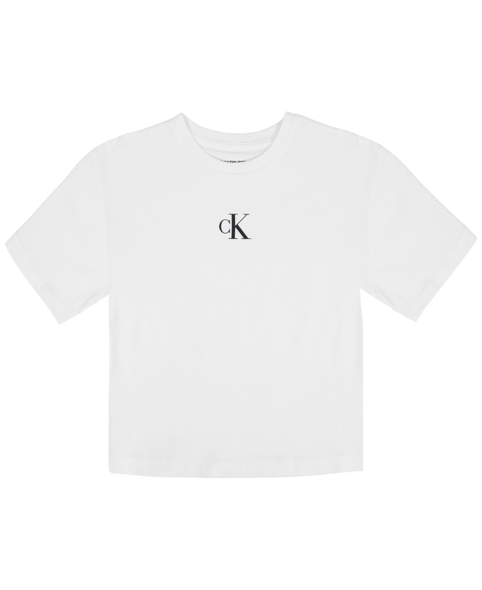 Детская футболка Calvin Klein для девочек 8-16 с коротким рукавом