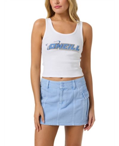 Женский хлопковый топ-майка O'Neill Atomic Scoop Neck