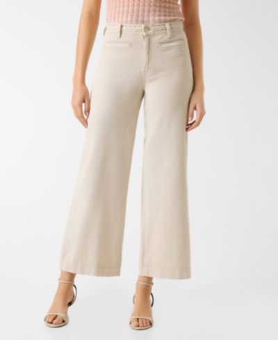 Женские укороченные брюки GUESS Zoya Crop Leg Braided