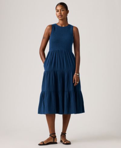 Levi's Женское платье Cely Smocked Tiered