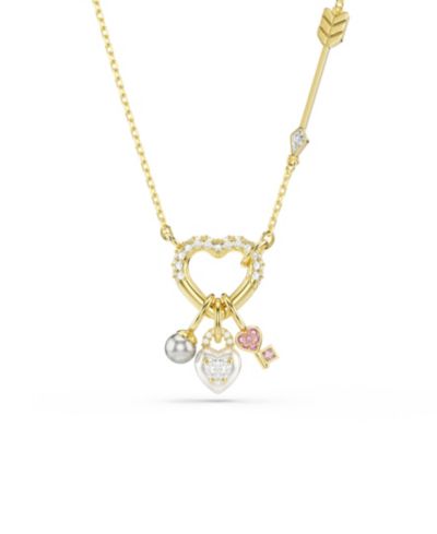 Подвеска Swarovski Gold-Tone Plated Heart Idyllia