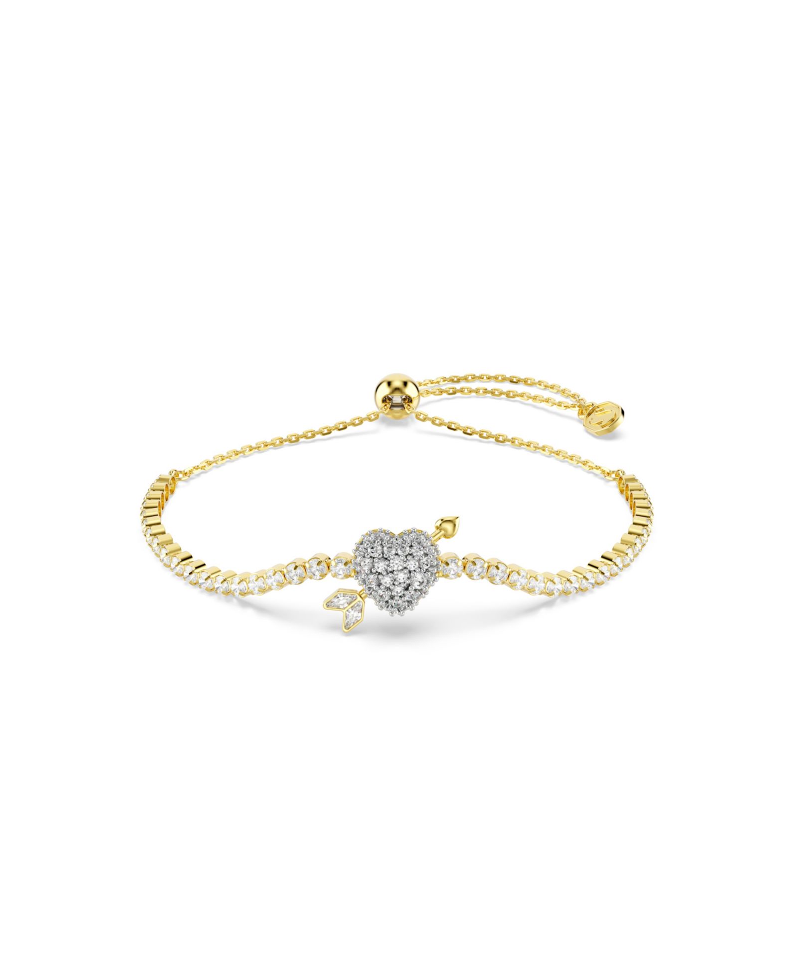 Браслет Swarovski Idyllia с позолотой