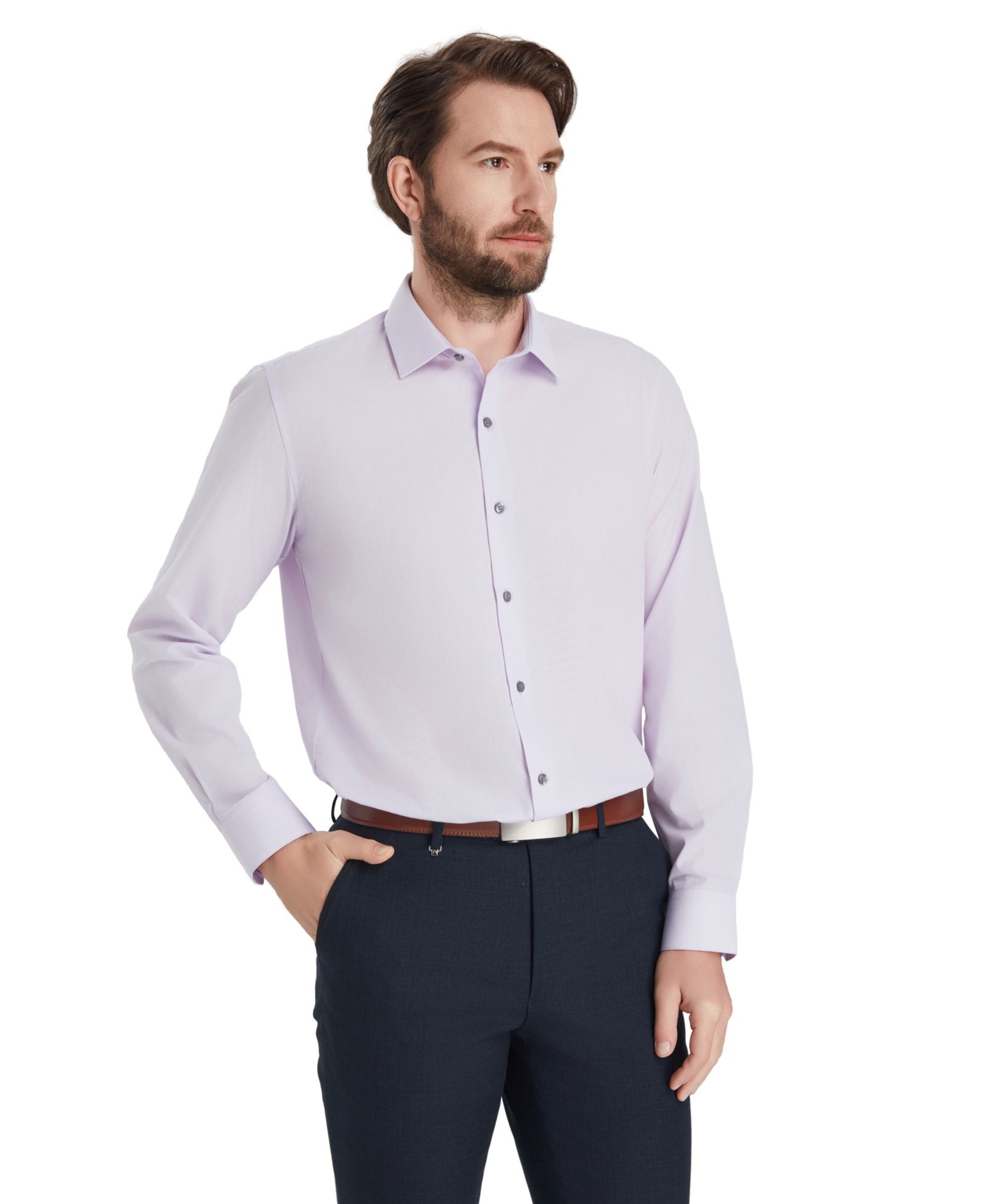 Alfani Men's Slim-Fit Solid Dress Shirt