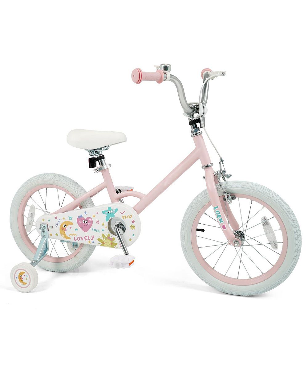 Детский велосипед Mecale Adjustable для детей 3-8 лет - Stars & Moon