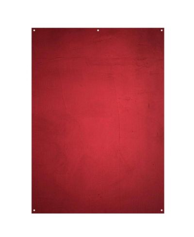 Westcott X-Drop Aged Red Wall Matte Vinyl 5x7' Backdrop Compatible with X-Drop Backdrop Stand