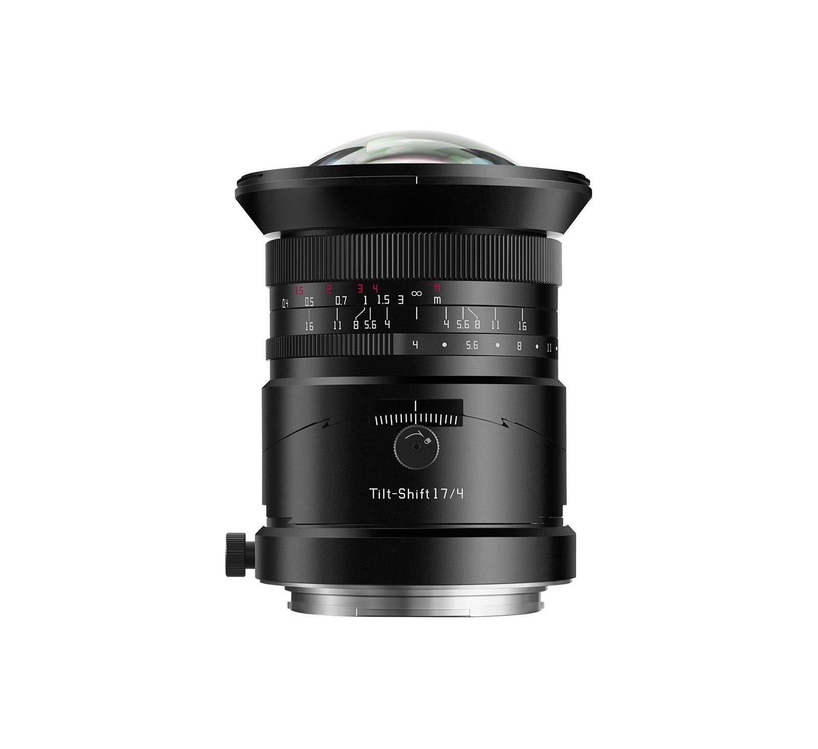 Объектив TTArtisan 17mm f/4 Tilt Shift для Fujifilm GFX, Black