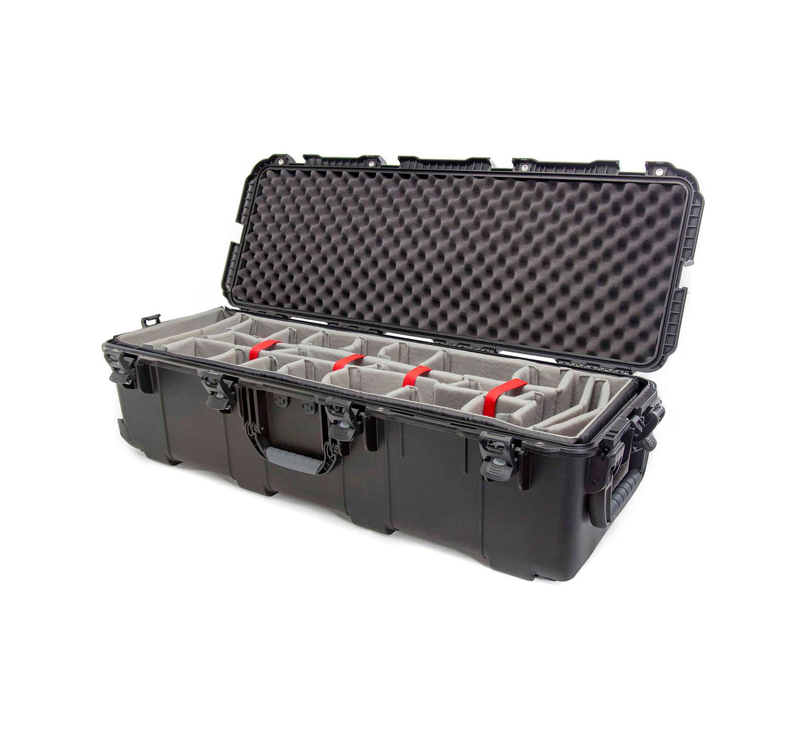 Nanuk 988 Wheeled Waterproof Hard Case with Padded Divider