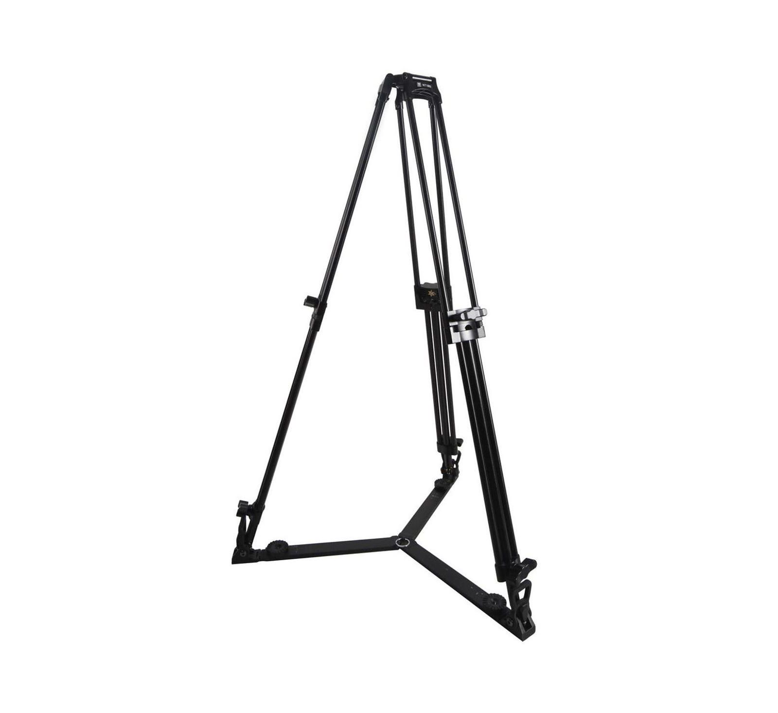 Sirui Bct-2003 22 Lbs Load Capacity 3-Section Aluminum Video Broadcast Tripod Compatible with 75mm Ball Heads