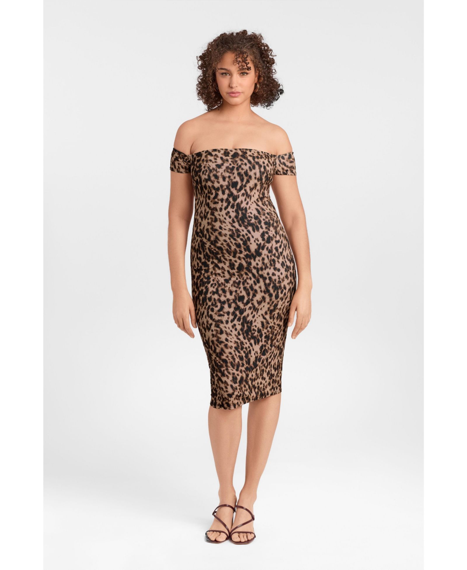 Женское утягивающее платье S3 Apparel Sculpting Shapewear Midi