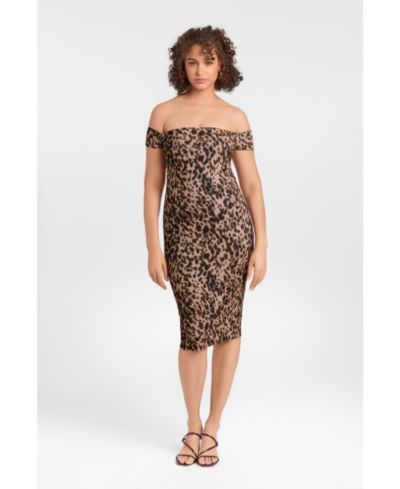 Женское утягивающее платье S3 Apparel Sculpting Shapewear Midi