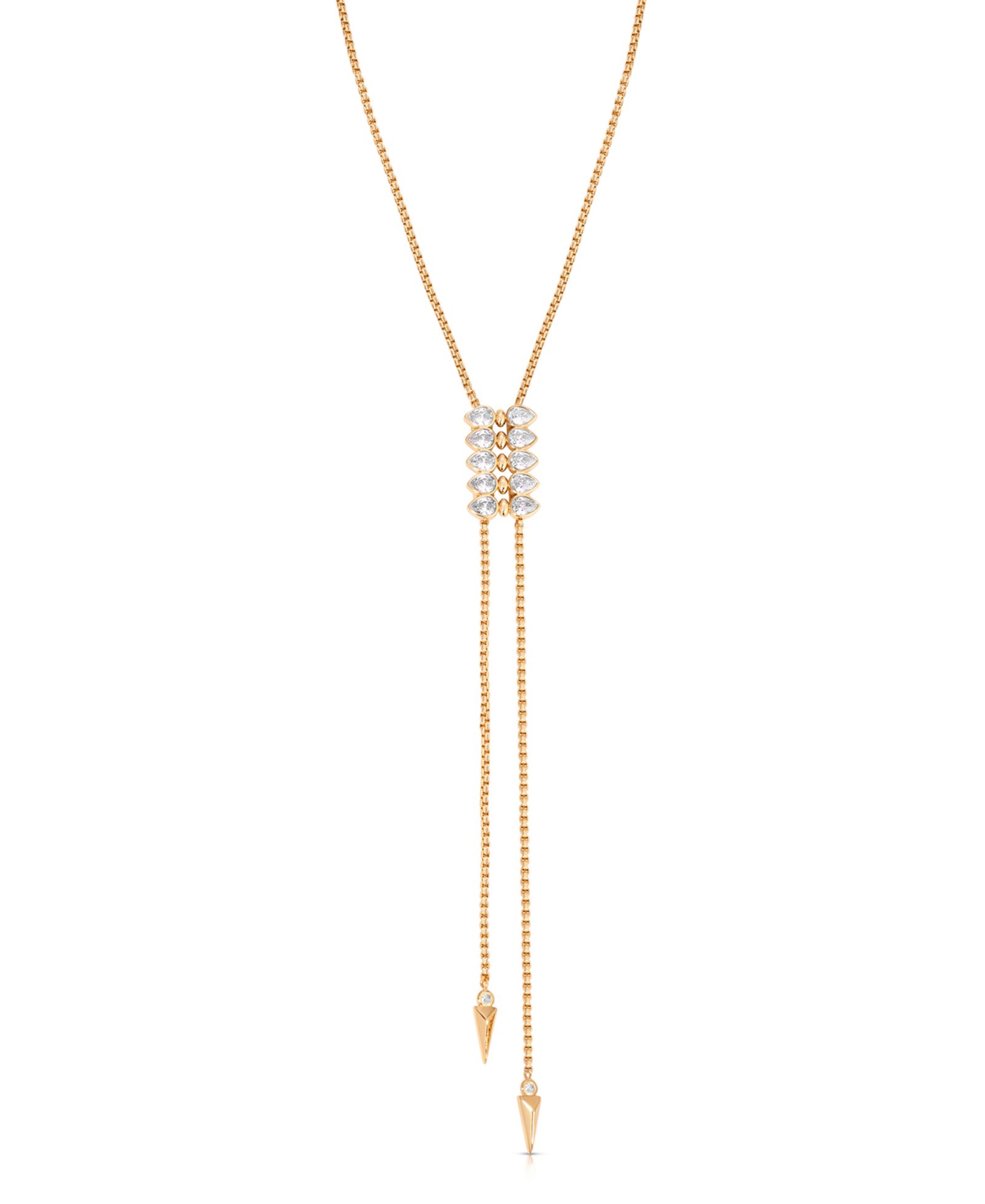 ETTIKA Crystalized Bolo Necklace