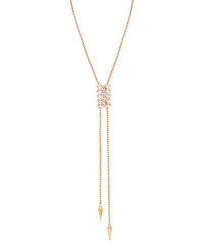 ETTIKA Crystalized Bolo Necklace