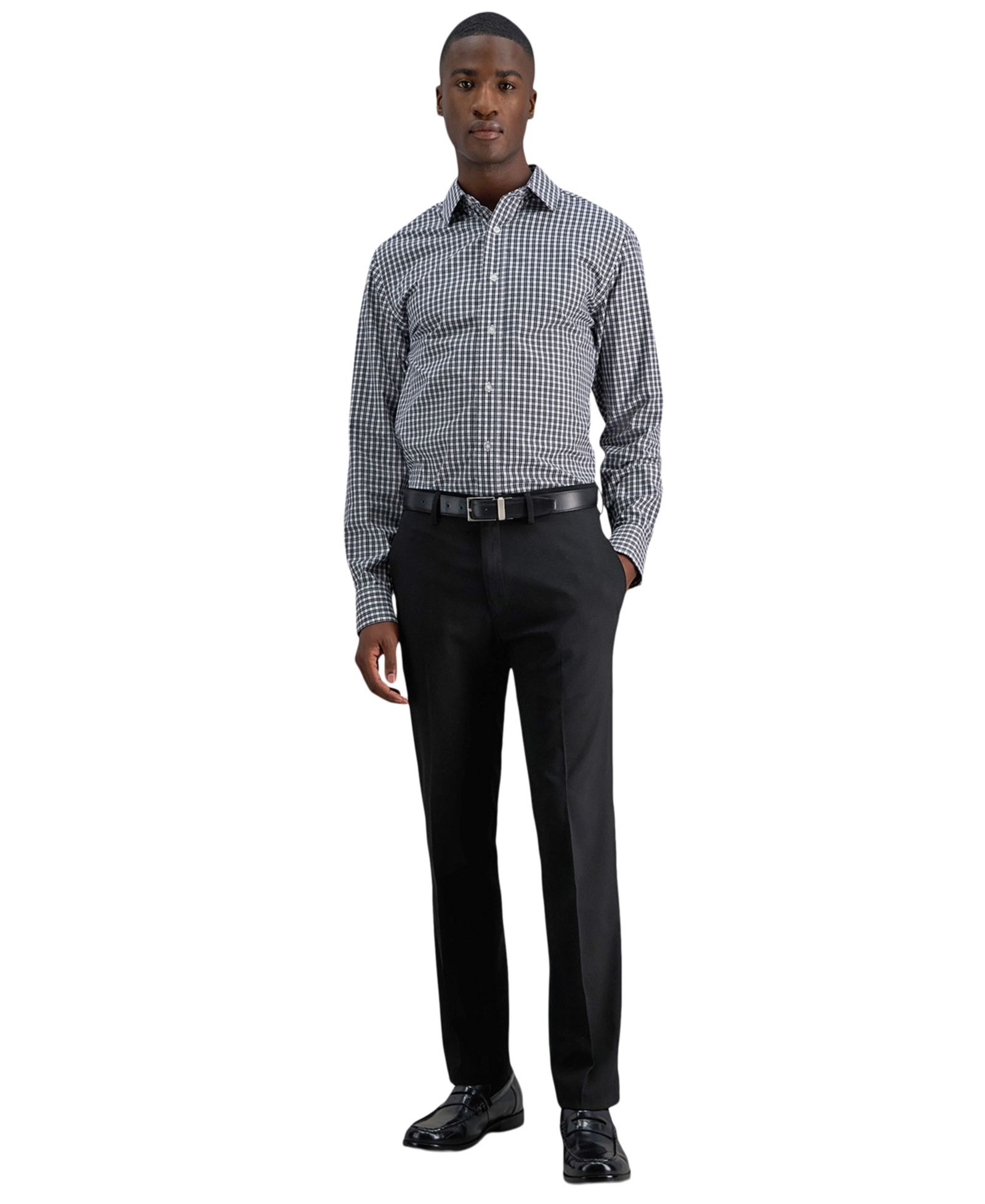 Kenneth Cole Reaction Men's Slim-Fit Stretch Dress Pants, Created for Macy's