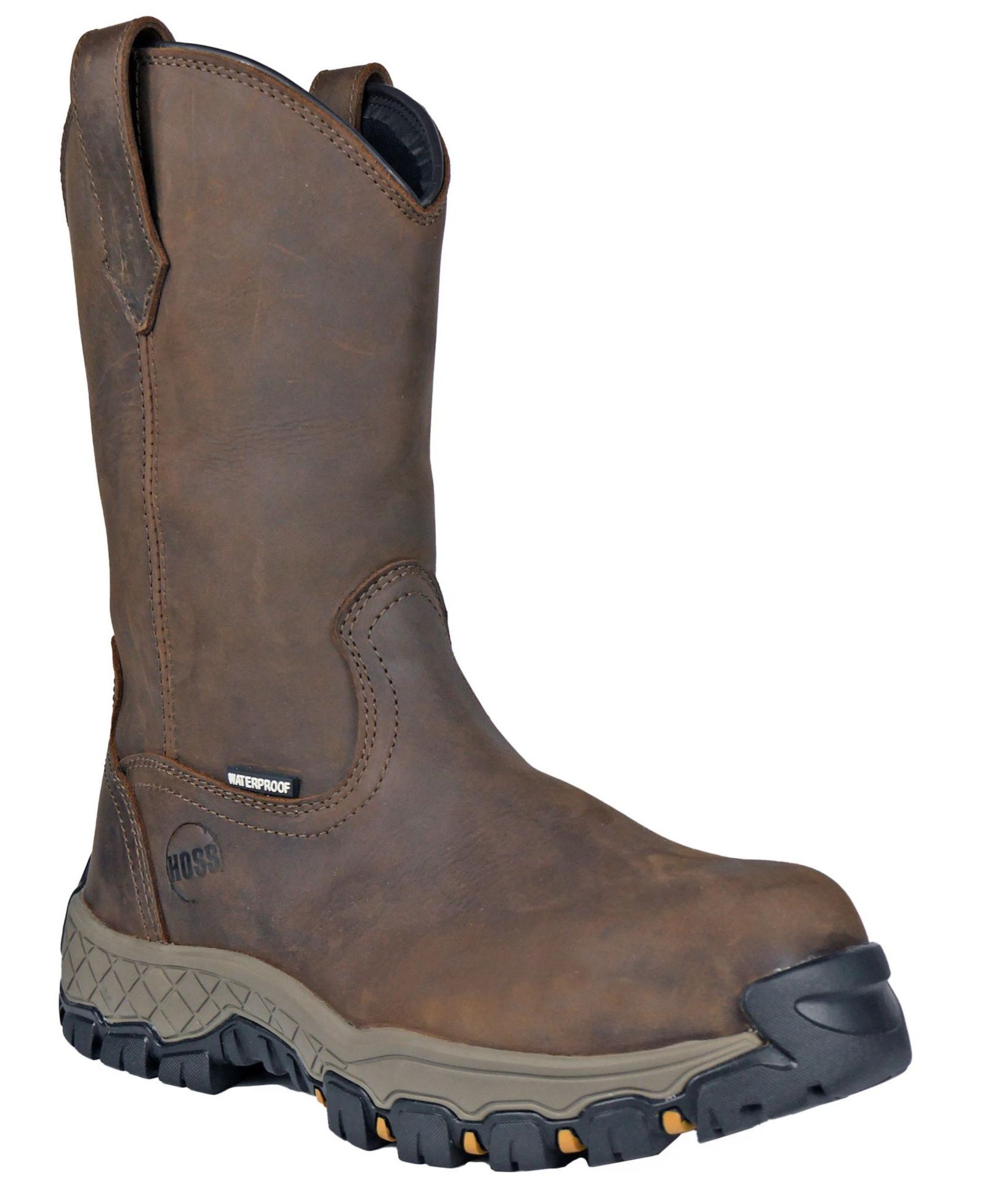 Hoss Boot Company Men's s Recon 11 Inch Composite Toe Wellington Work Boot