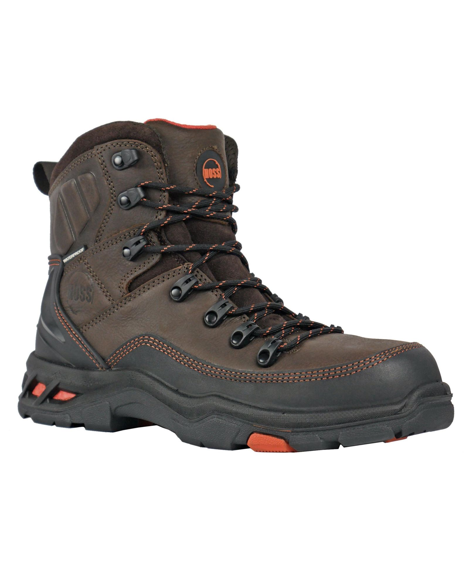 Мужские водонепроницаемые рабочие ботинки Hoss Boot Company Traverse Composite Toe