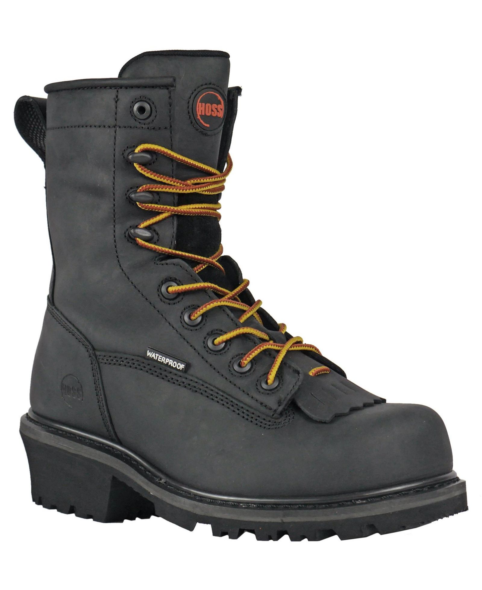 Мужские рабочие ботинки Hoss Boot Company Cross-Cut Logger с композитным носком
