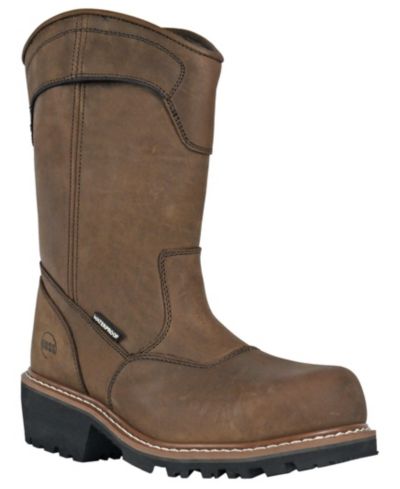 Hoss Boot Company Men's Buford Logger Pull On Composite Toe Work Boot